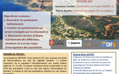 RESTITUTION : Présentation de la mission du Projet METEXPO – Le 27/11/15 à 10h à l&rsquo;IRD