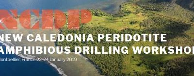 INVITATION : workshop international IODP/ICDP – Montpellier, France | du 22 au 24 janvier 2019