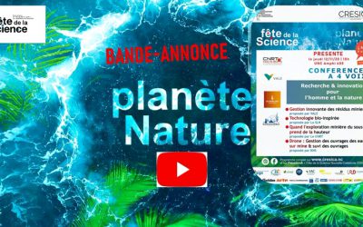 Bande-annonce INVITATION à la CONFERENCE à 4 VOIX « Recherche & innovation pour l&rsquo;homme et la nature » Le jeudi 12/11/20 à 18h UNC Amphi 400 dans le cadre de la fête de la science